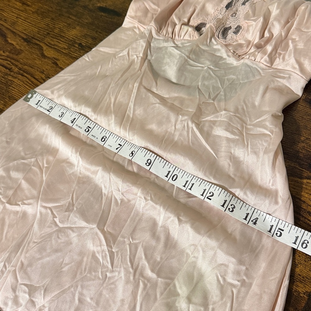 Vintage Lace Evening Gown Slip Dress - Picture 8 of 10